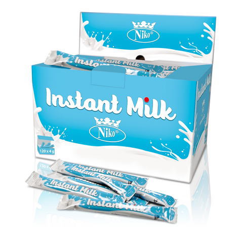 Инстантно мляко НИКО - 120 пакетчета Х 4,0гр -18%